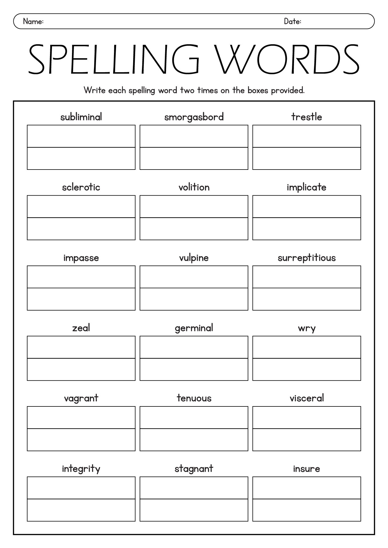 13 English 9th Grade Vocabulary Worksheets Free PDF At Worksheeto 13 English 9th Grade Vocabulary Worksheets Free PDF At Worksheeto