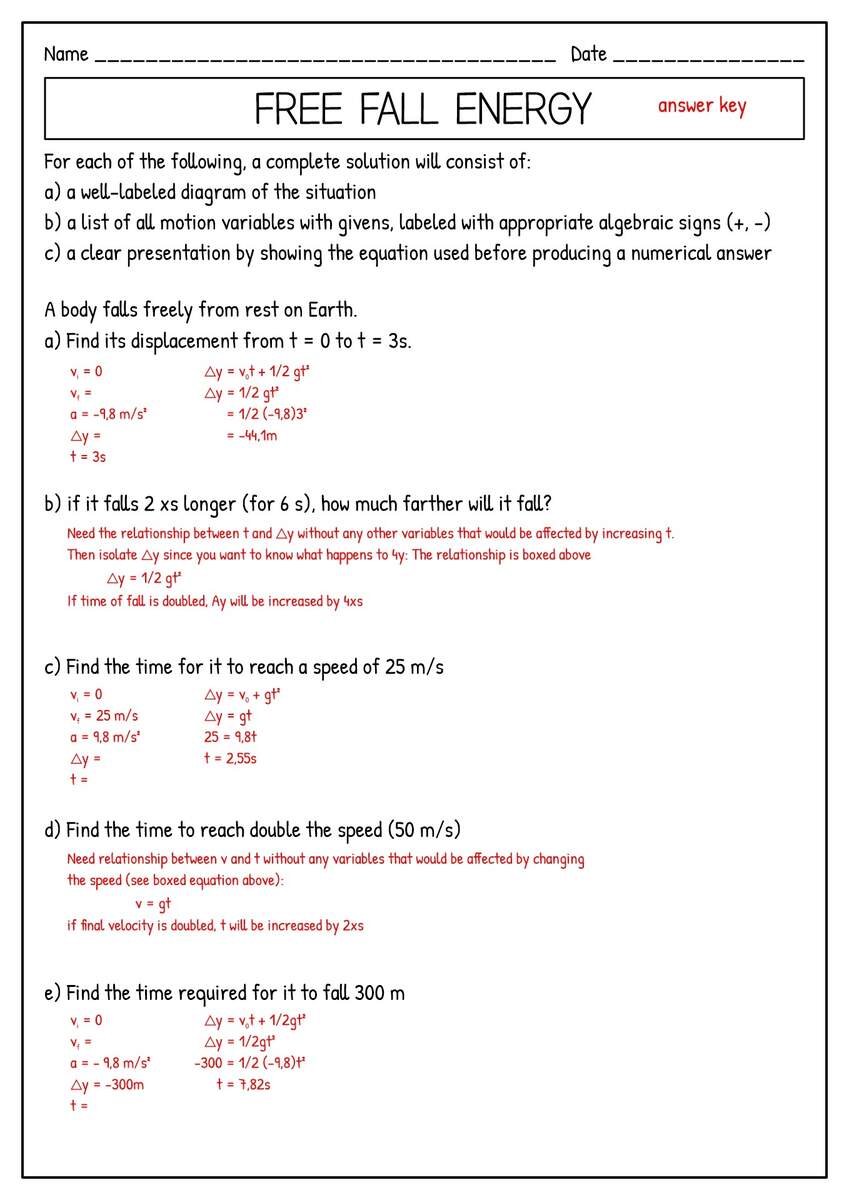 15 Physics Work Energy And Power Worksheet Free PDF At Worksheeto