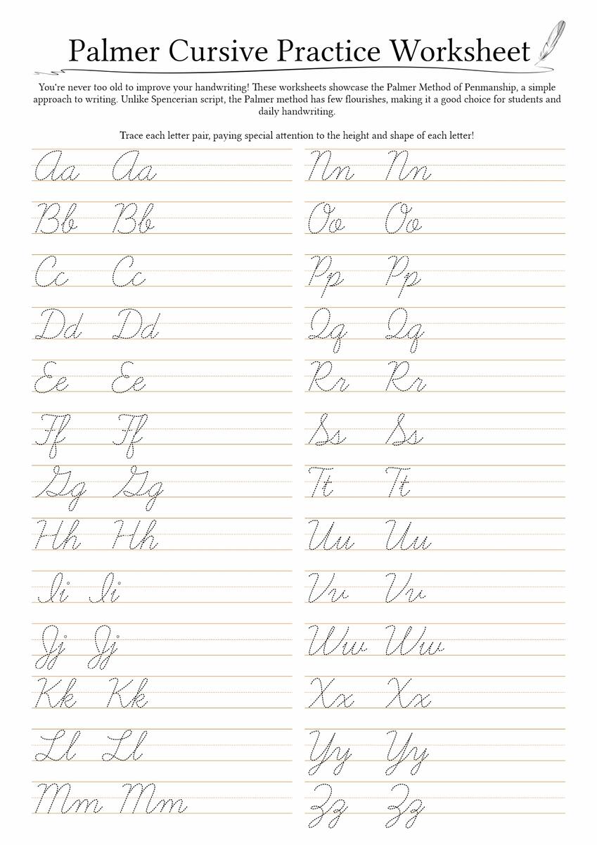 Hand Lettering And Modern Calligraphy Script Worksheets For Beginners BUNDLE Uppercase And Lowercase Etsy