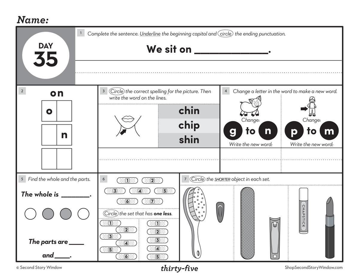 1st Grade Morning Work For Daily Math Language Review Second Story Window 19 1st Grade Morning Worksheets Free PDF At Worksheeto
