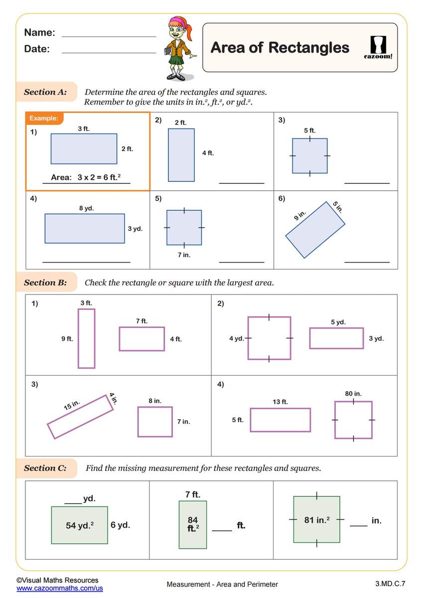 3 MD C 7 Worksheets Printable 3rd Grade Math Worksheets Cazoom Math 3 MD C 7 Worksheets Printable 3rd Grade Math Worksheets Cazoom Math