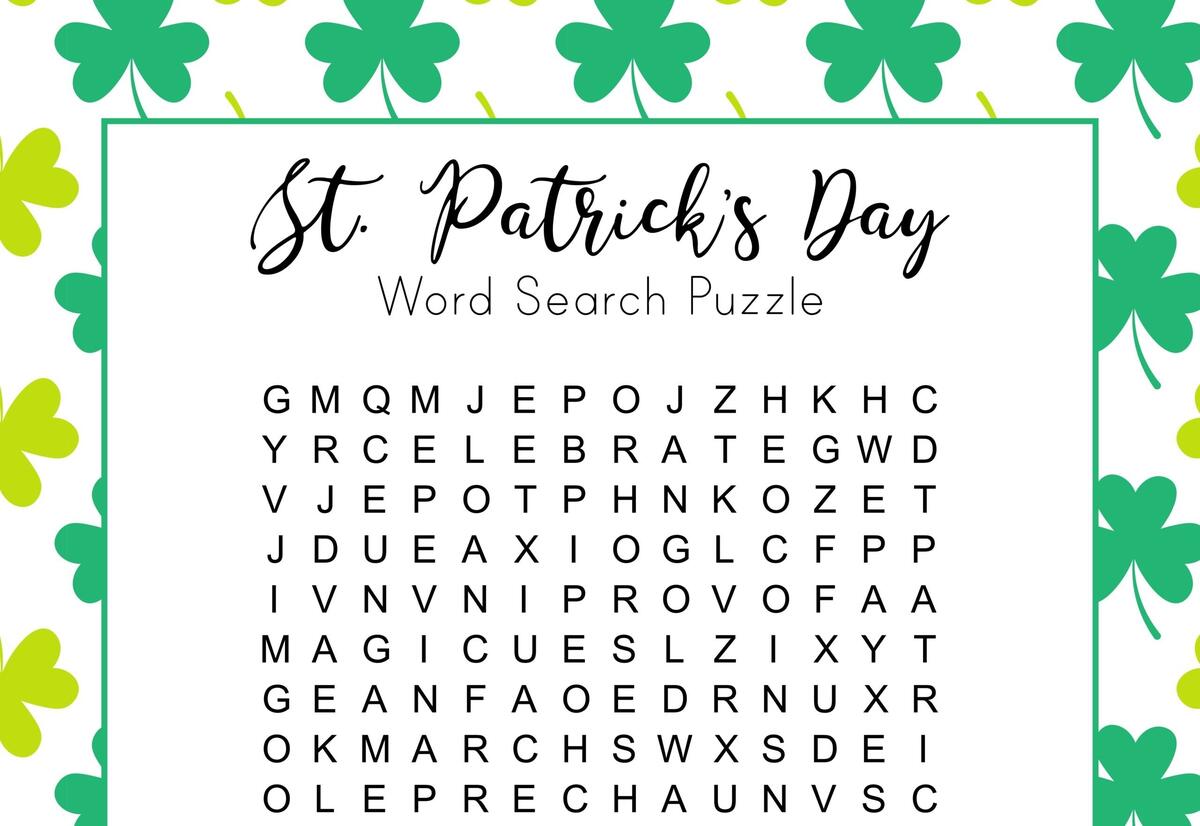 St Patrick S Day Maze Worksheet Free Printable Digital PDF