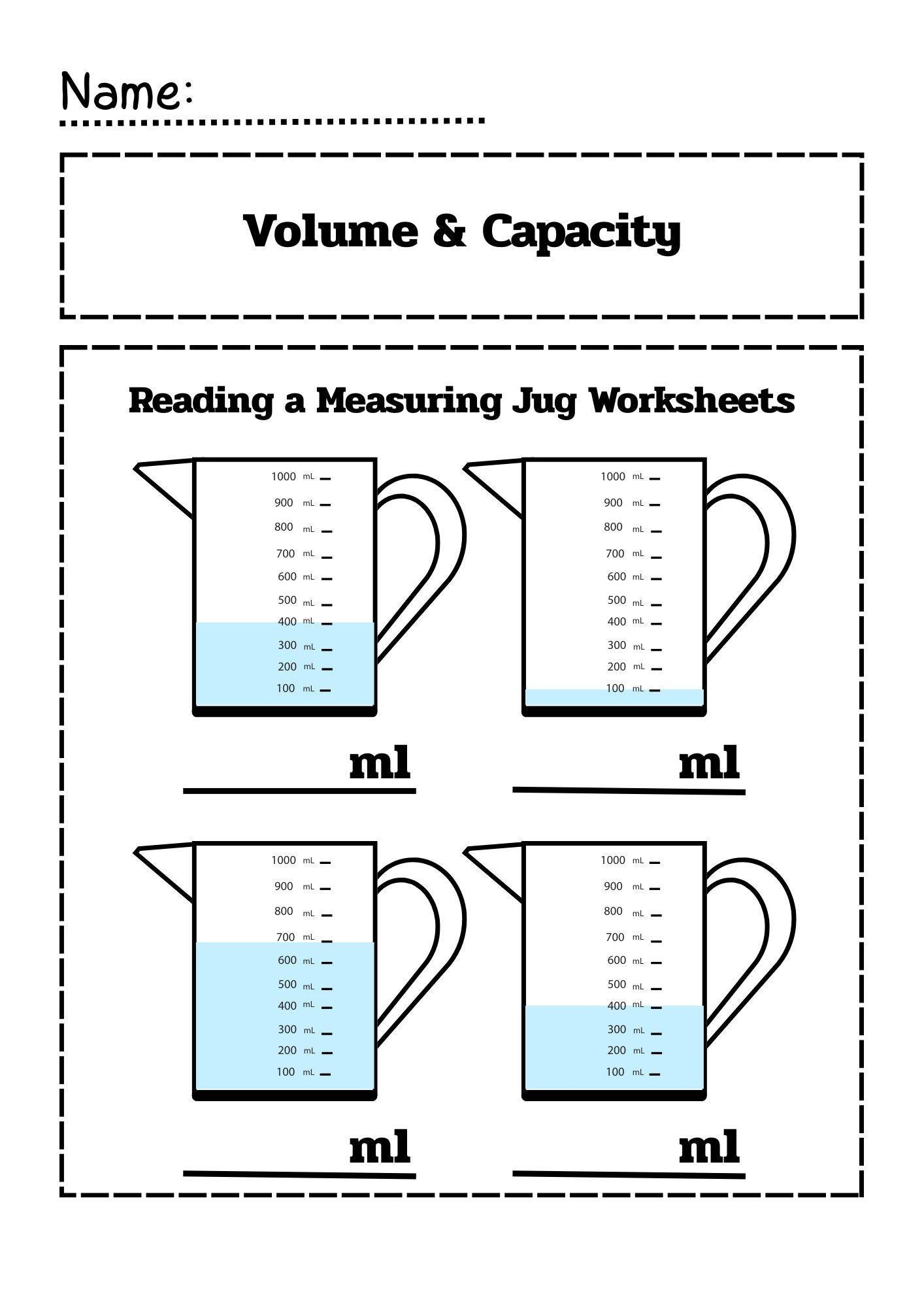 30 Measuring Capacity And Liquid Volume Activities And Worksheets Etsy 30 Measuring Capacity And Liquid Volume Activities And Worksheets Etsy