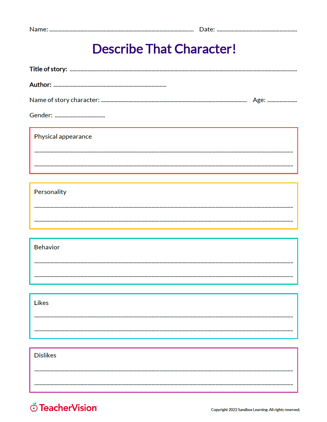 3rd Grade Language Arts And Writing Worksheets