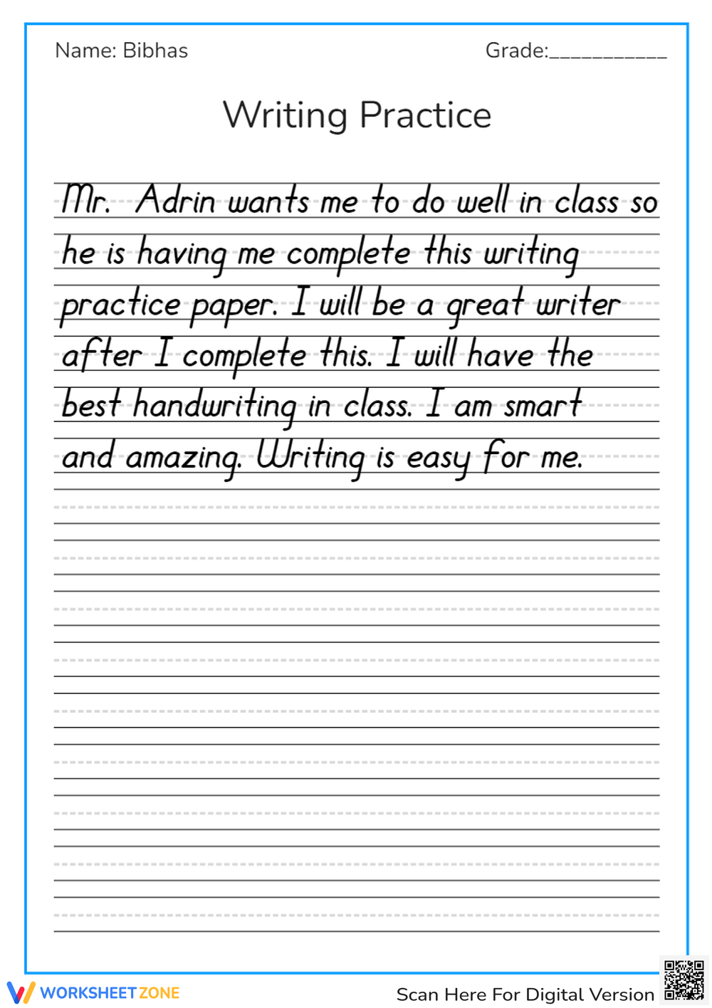 3rd Grade Paragraph Worksheets