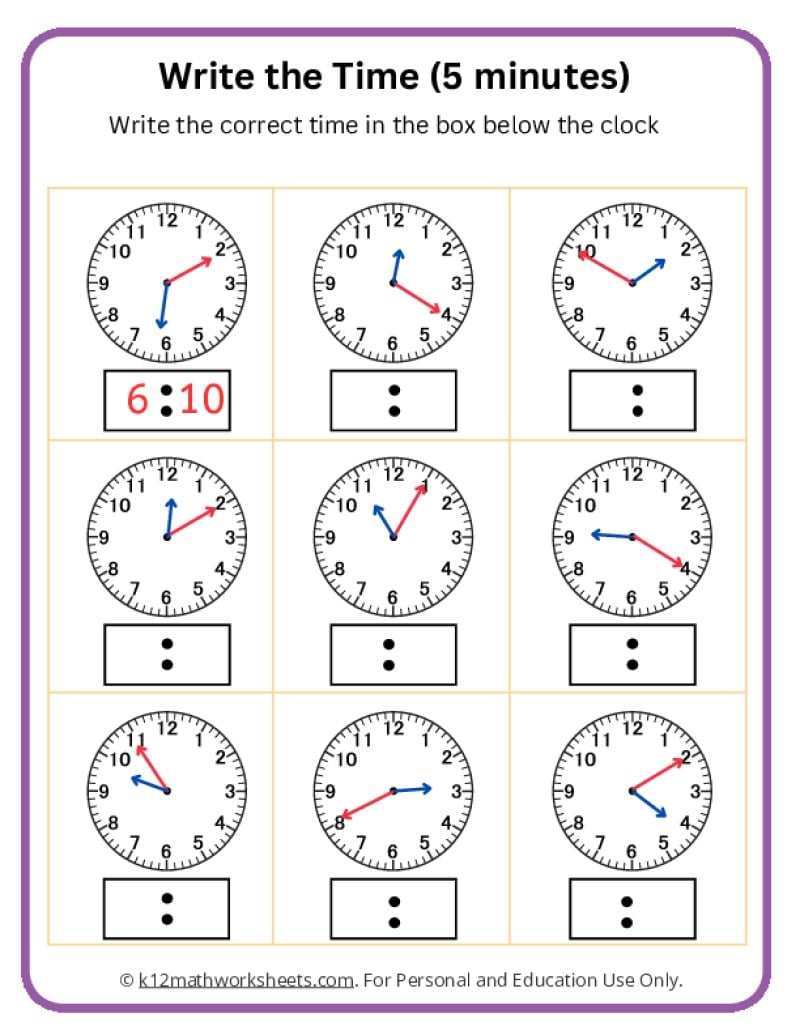 Third Grade Math Worksheets PDF Free Download