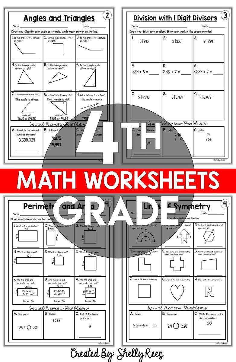 4th Grade Math Worksheets Free And Printable Appletastic Learning Worksheets Library 4th Grade Math Worksheets Free And Printable Appletastic Learning Worksheets Library