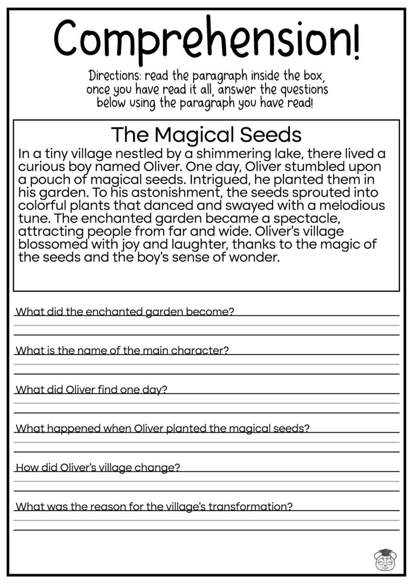 Fifth Grade Reading Worksheets Improve Fluency Vocabulary