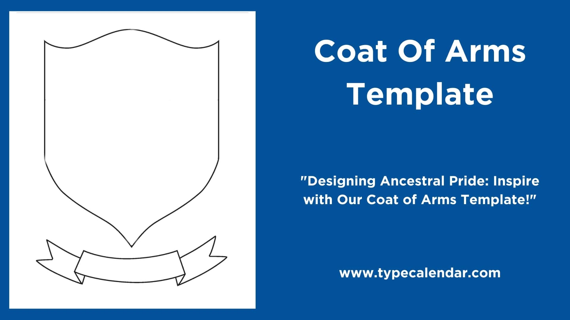 50 Free Printable Coat Of Arms Templates Editable PDF