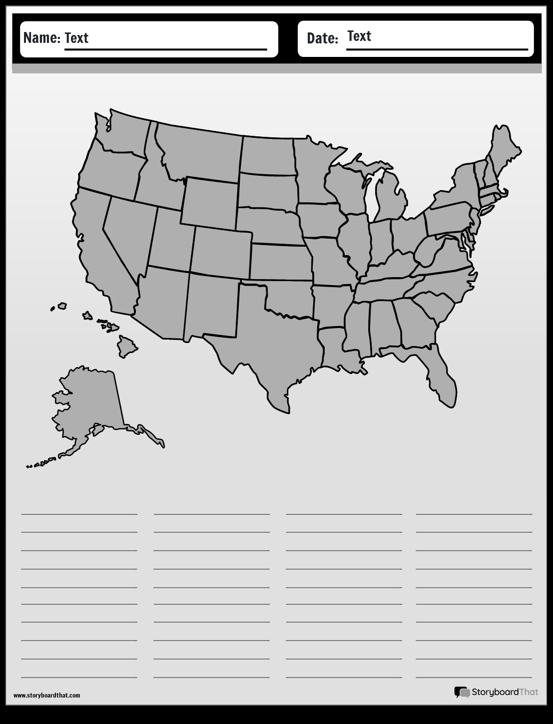 13 Fifty States Worksheets Free PDF At Worksheeto Worksheets Library