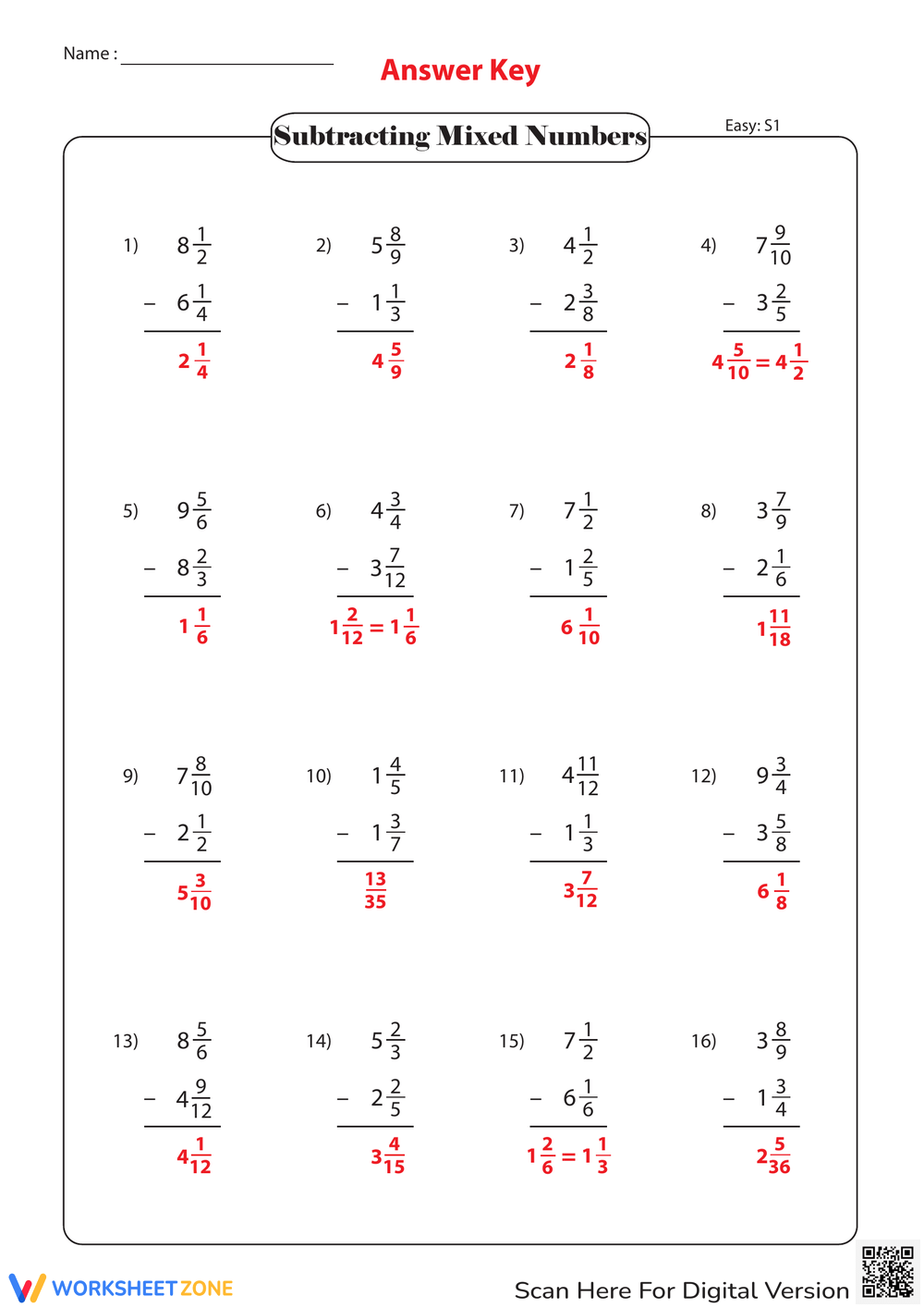 5th Grade Adding And Subtracting Fractions Worksheets Printable 5th Grade Adding And Subtracting Fractions Worksheets Printable