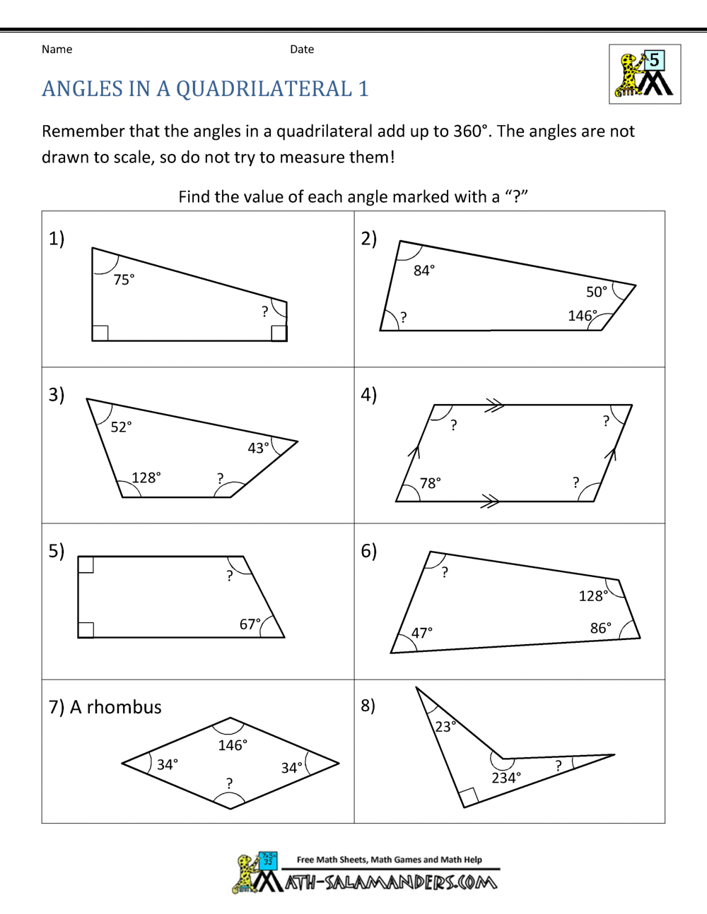 5th Grade Geometry