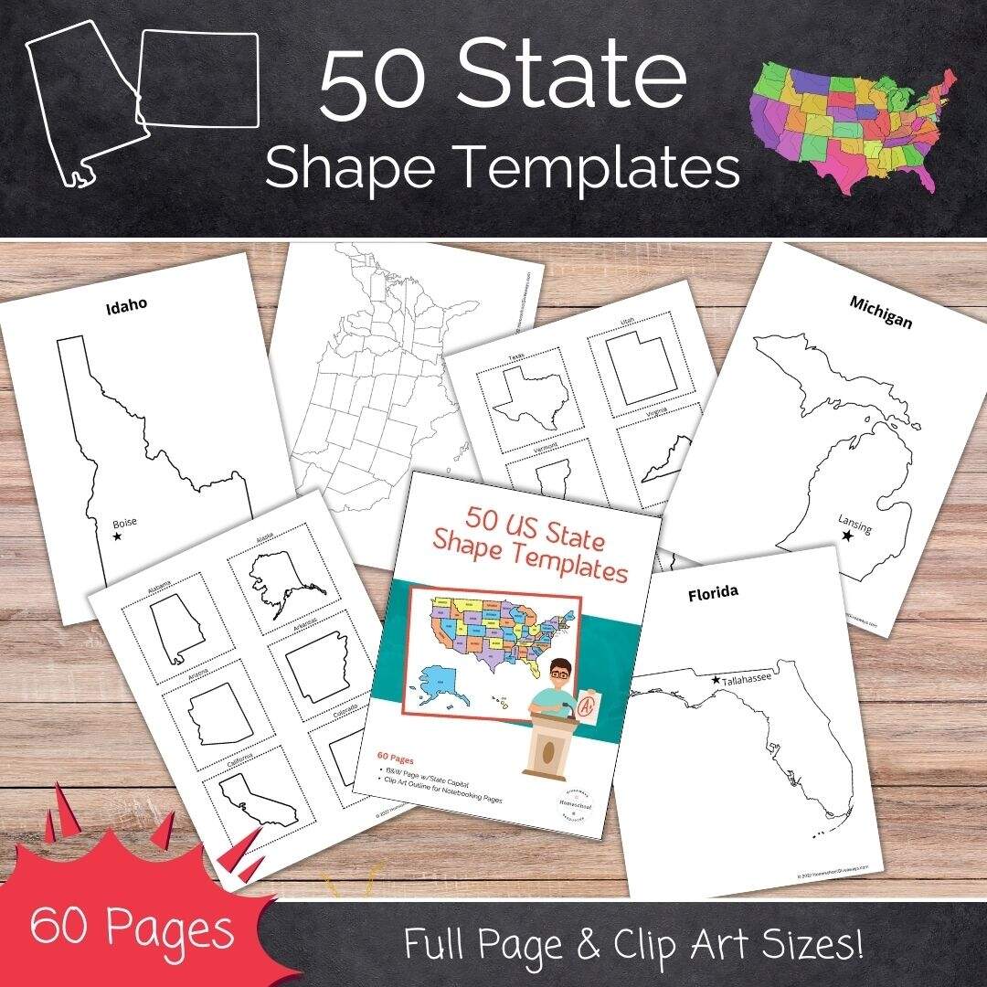 7 Page FREE Washington State History Printable