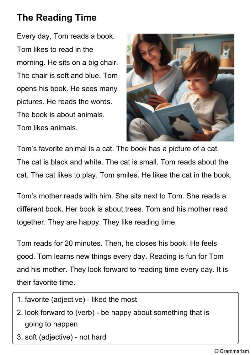 702 Beginner English Reading Comprehension Worksheets Grammarism Christmas Reading Comprehension Worksheet Games4esl