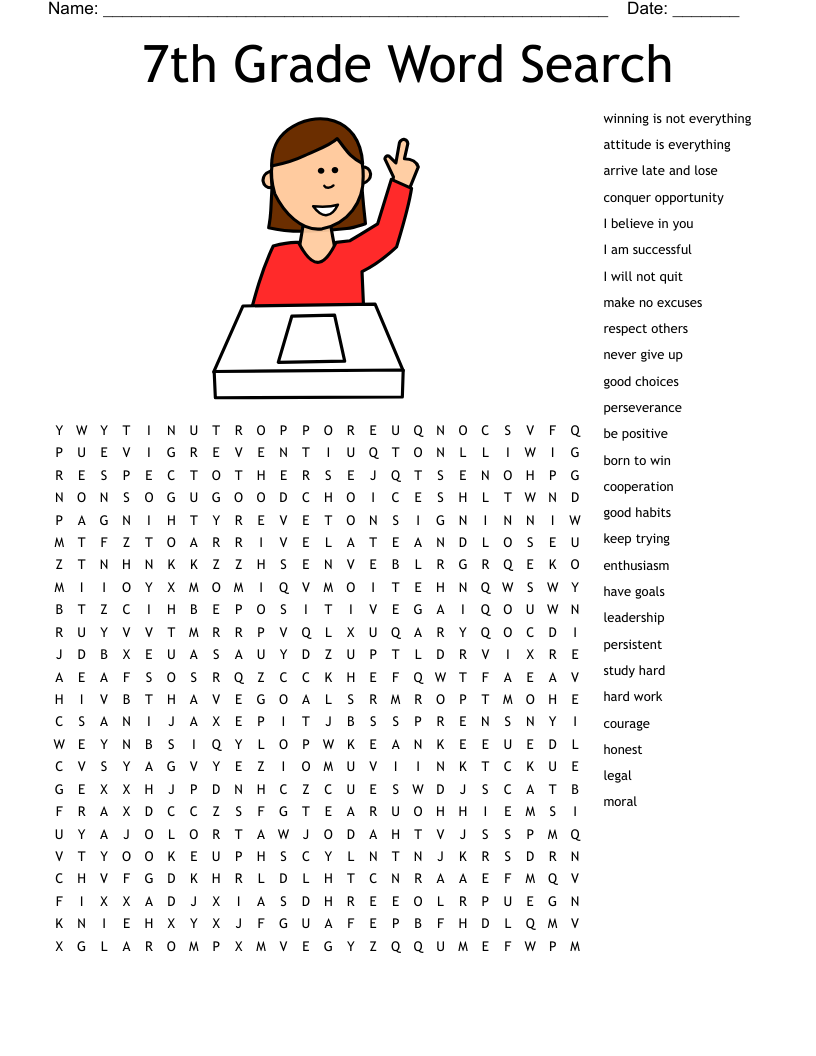 7th Grade Math Worksheets