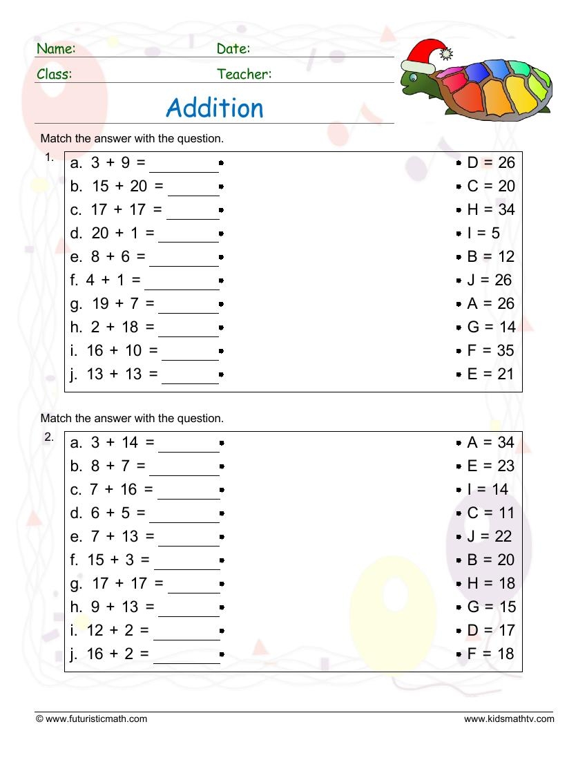 Addition Worksheets Kindergarten Free Downloads Math Champions Addition Worksheets Kindergarten Free Downloads Math Champions