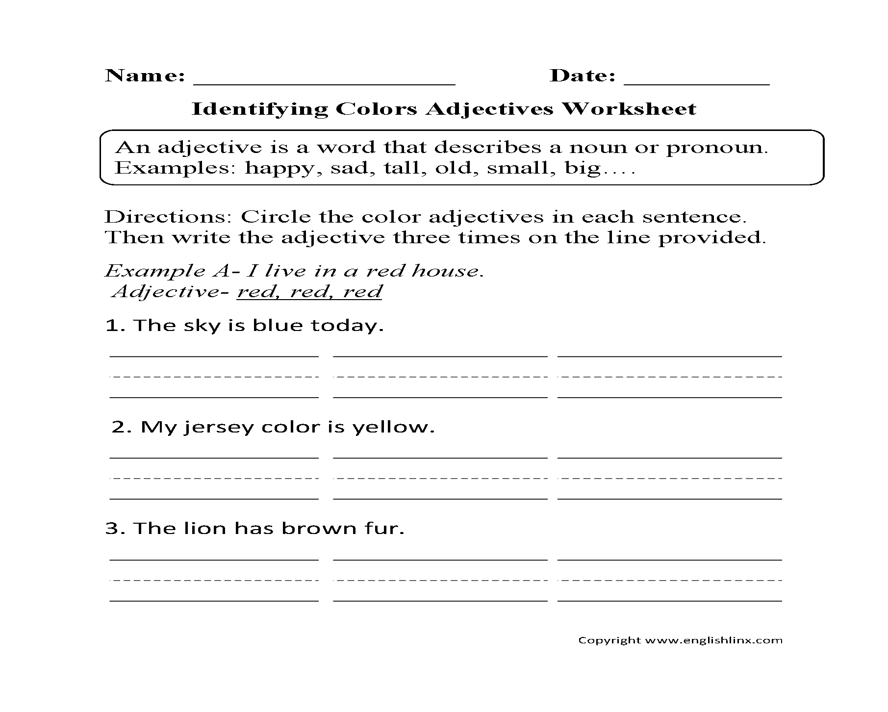 Adjectives Worksheets Regular Adjectives Worksheets Adjectives Worksheets Regular Adjectives Worksheets