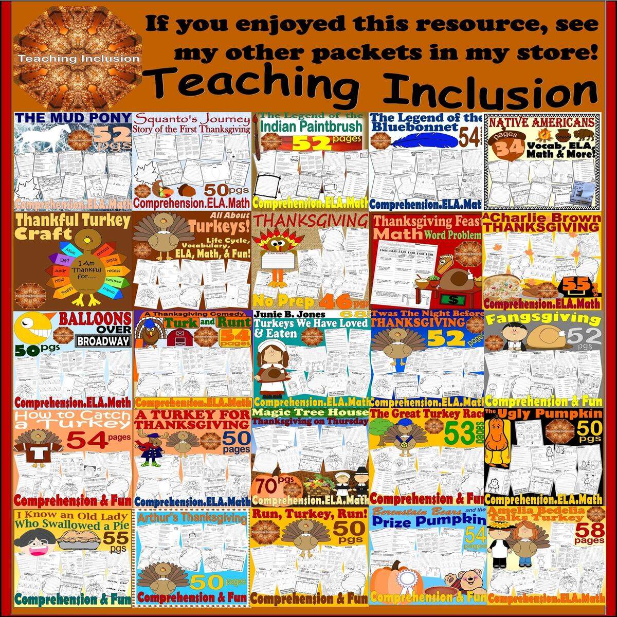 Amelia Bedelia Talks Turkey Thanksgiving Idioms Worksheets SLP Speech Therapy Made By Teachers