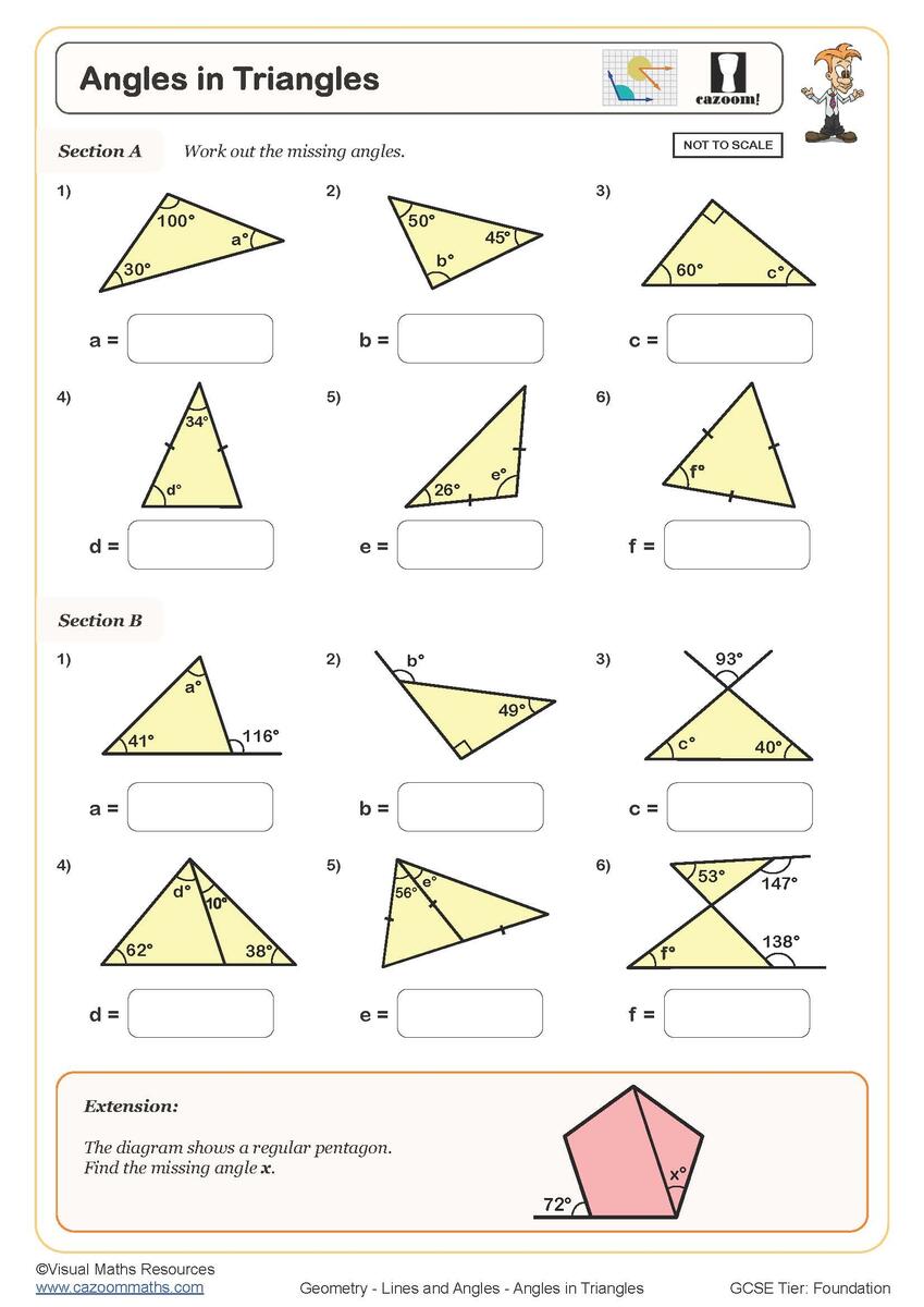 Area And Perimeter Of Triangles K12 Math Worksheets