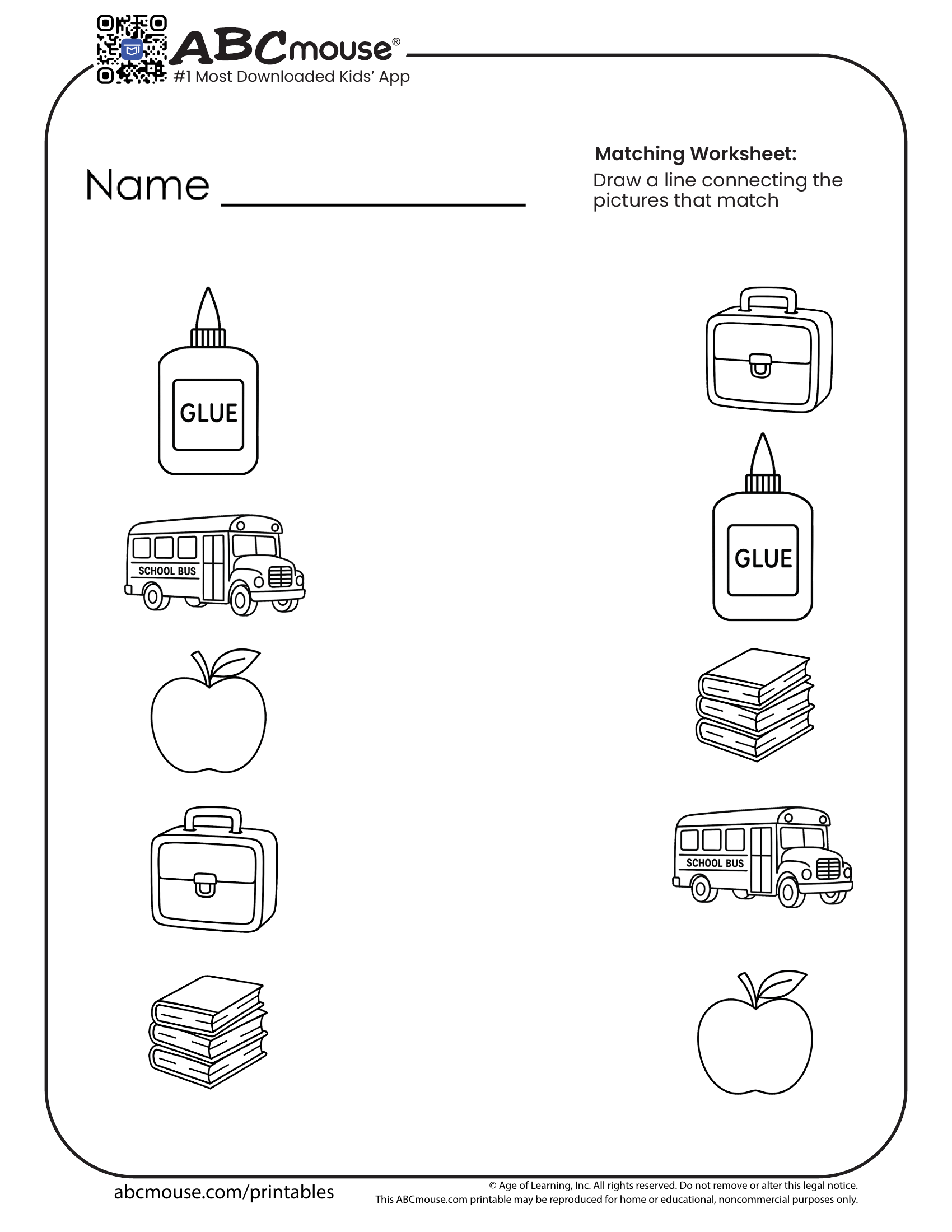 Back To School Worksheets For Kids ABCmouse Engaging Worksheets For 4 Year Olds Fun Learning Activities For Preschoolers
