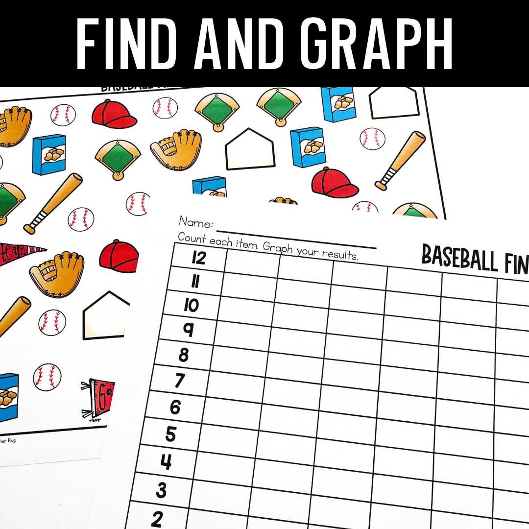 Baseball Math Centers The Teacher Bag
