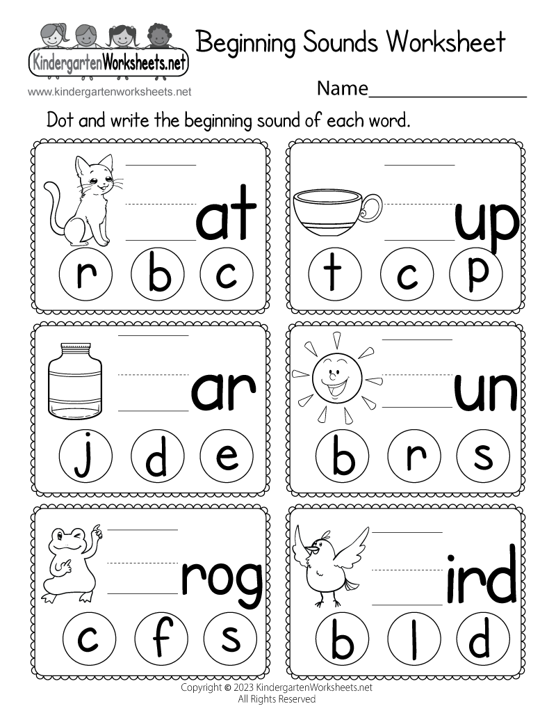 Free Editable Kindergarten Worksheets Canva