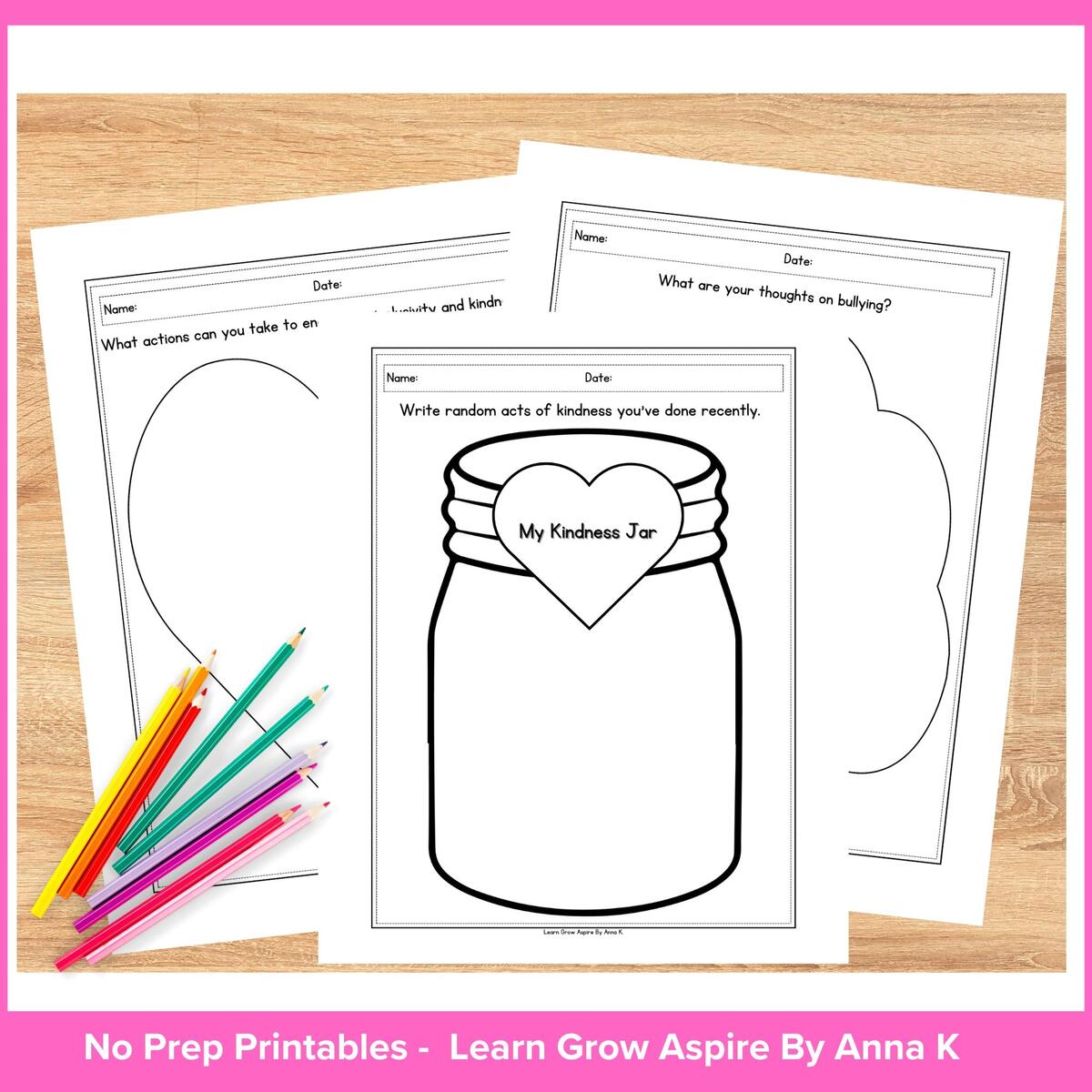 Bullying Worksheets And Activities For 3rd 4th 5th Grades Made By Teachers