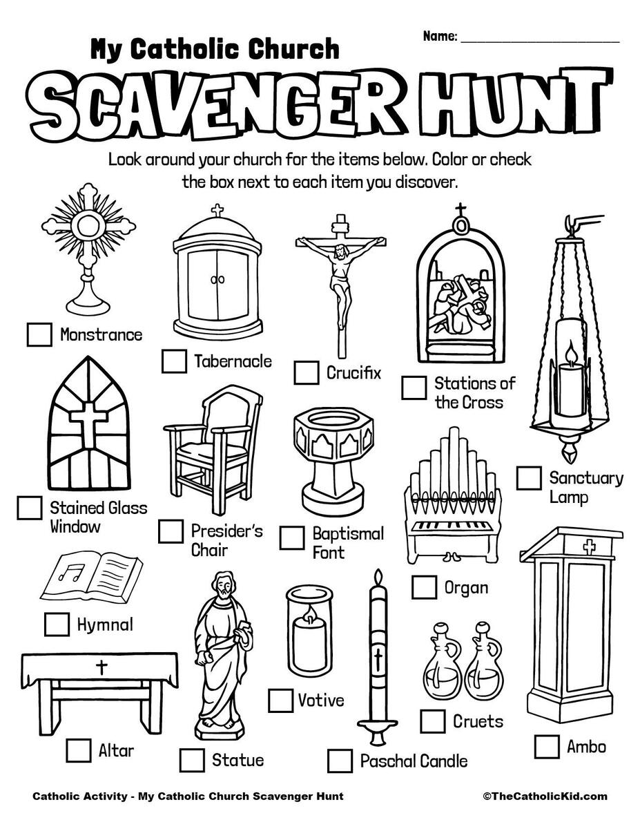 Catholic Mass Activities Made By Teachers