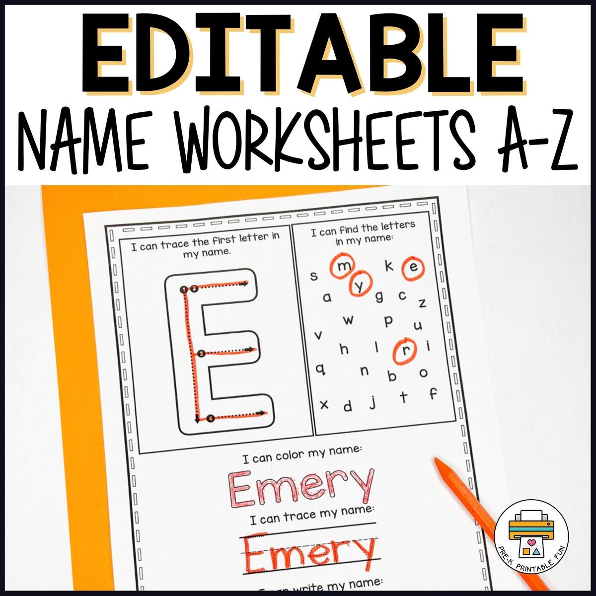 Color Tracing Spelling Preschool Worksheets Fun Educational Printable Workbook For Homeschooling And Kindergarten Learn To Write Etsy UK