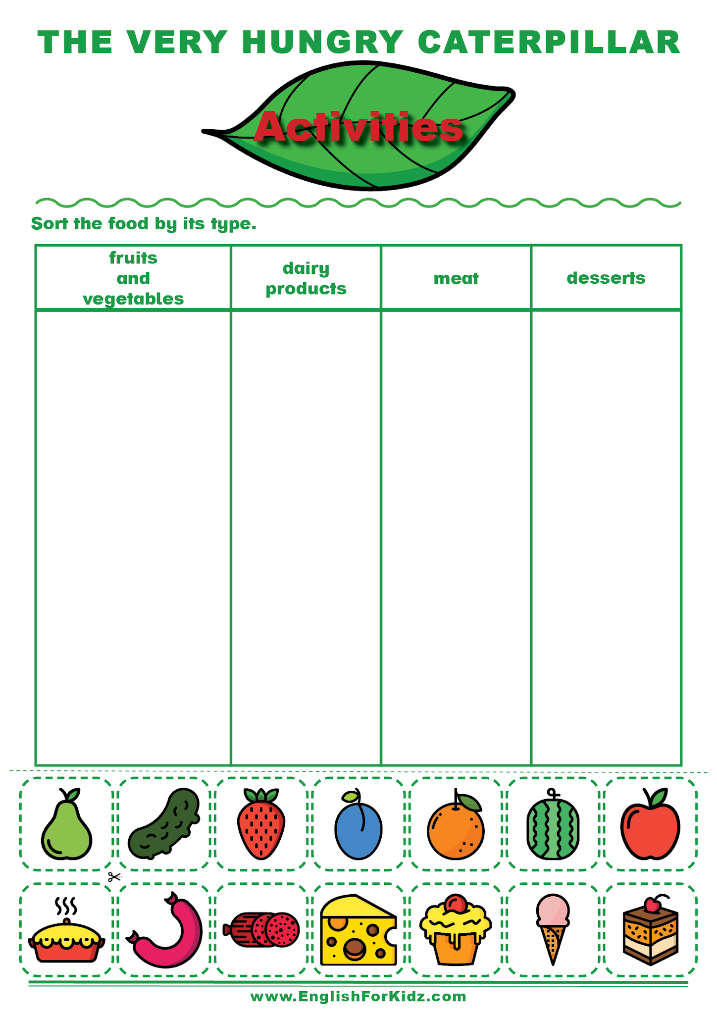 English For Kids Step By Step The Very Hungry Caterpillar Activities 7 ESL Ideas To Save Today The Very Hungry Caterpillar Activities Hungry Caterpillar Activities Very Hungry Caterpillar And More