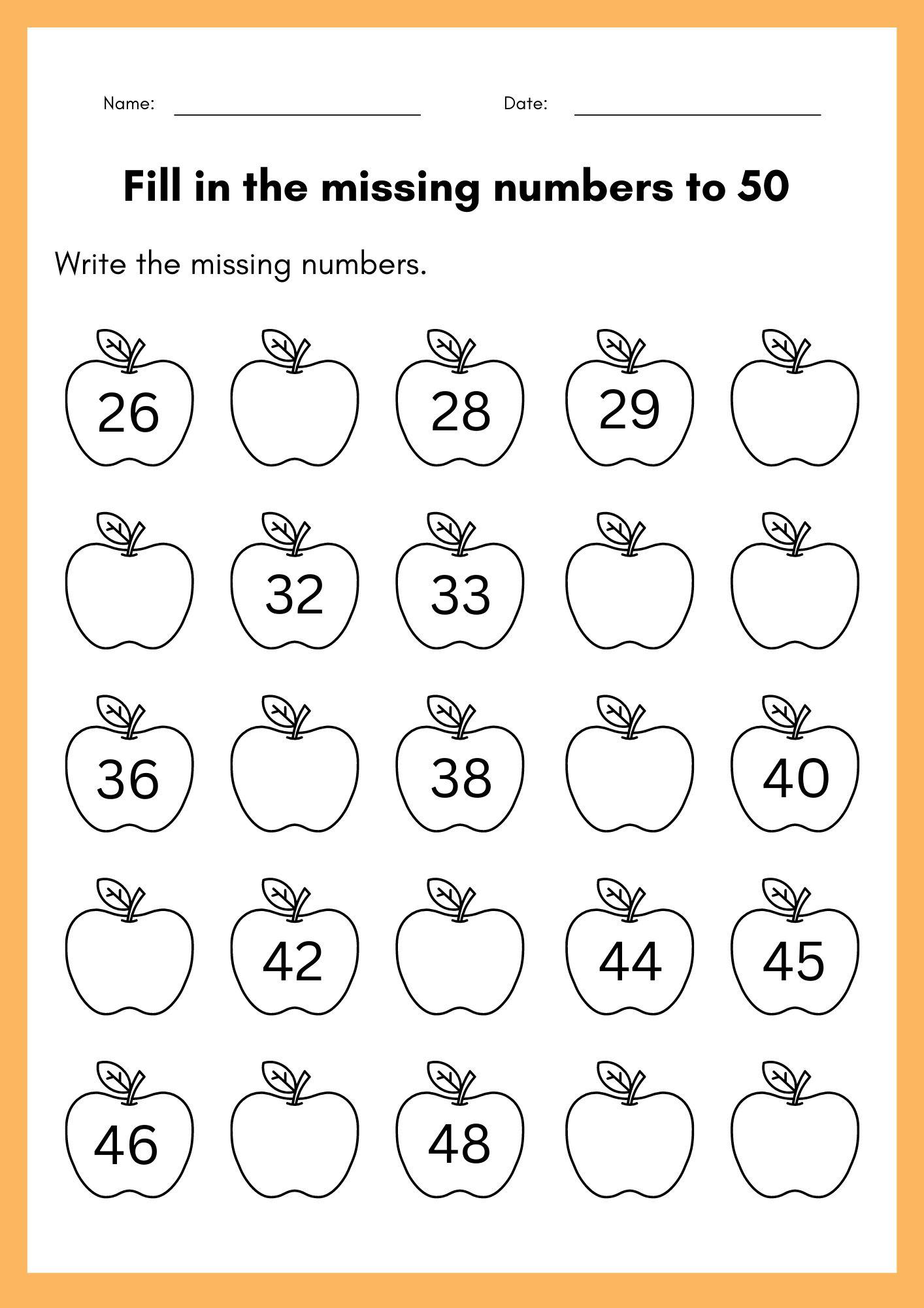 Free Editable Kindergarten Worksheets Canva