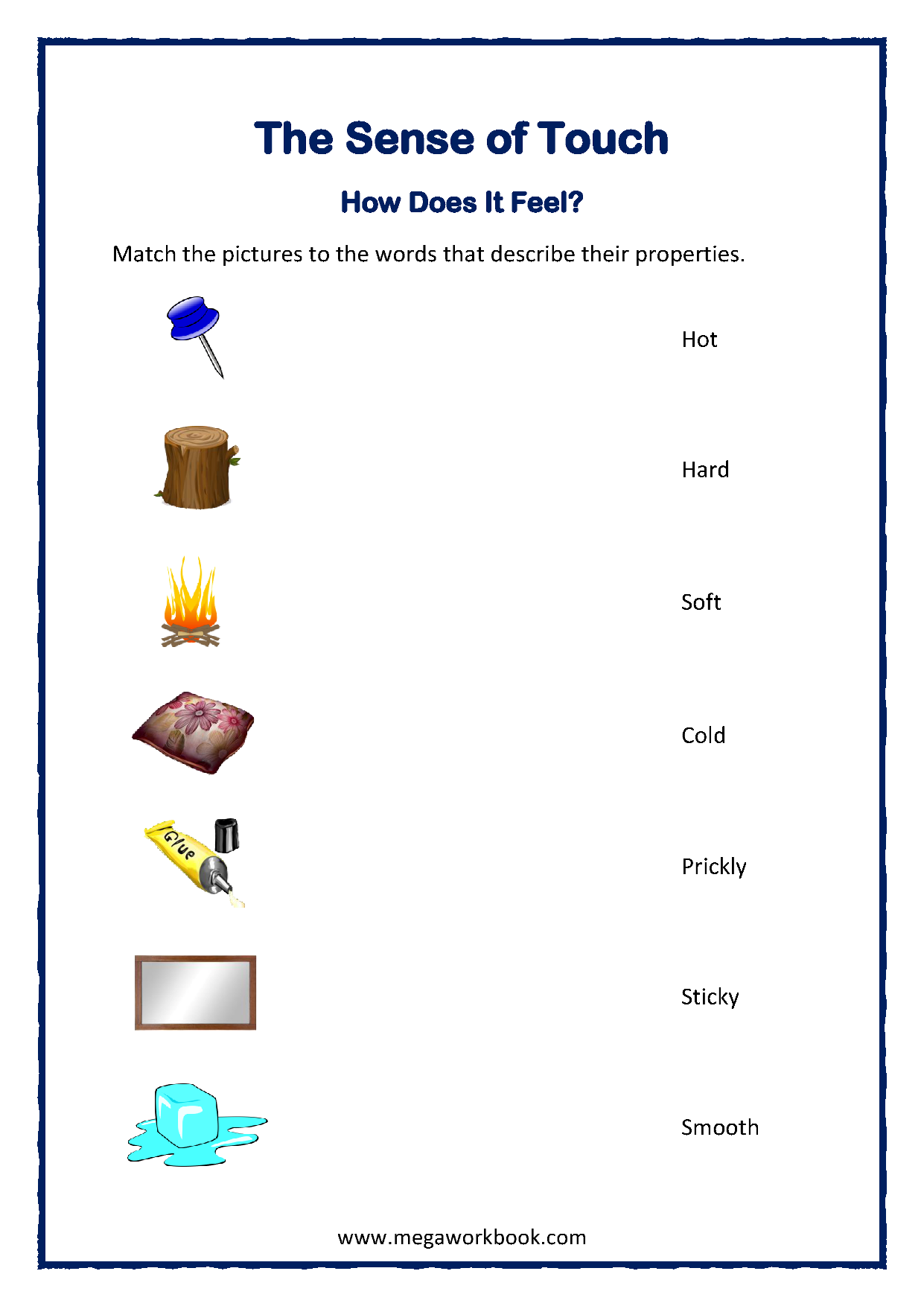 Five Senses Worksheets For Preschool And Kindergarten MegaWorkbook
