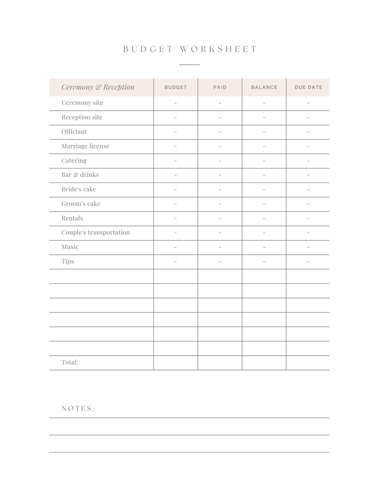 Free And Customizable Budget Templates Canva