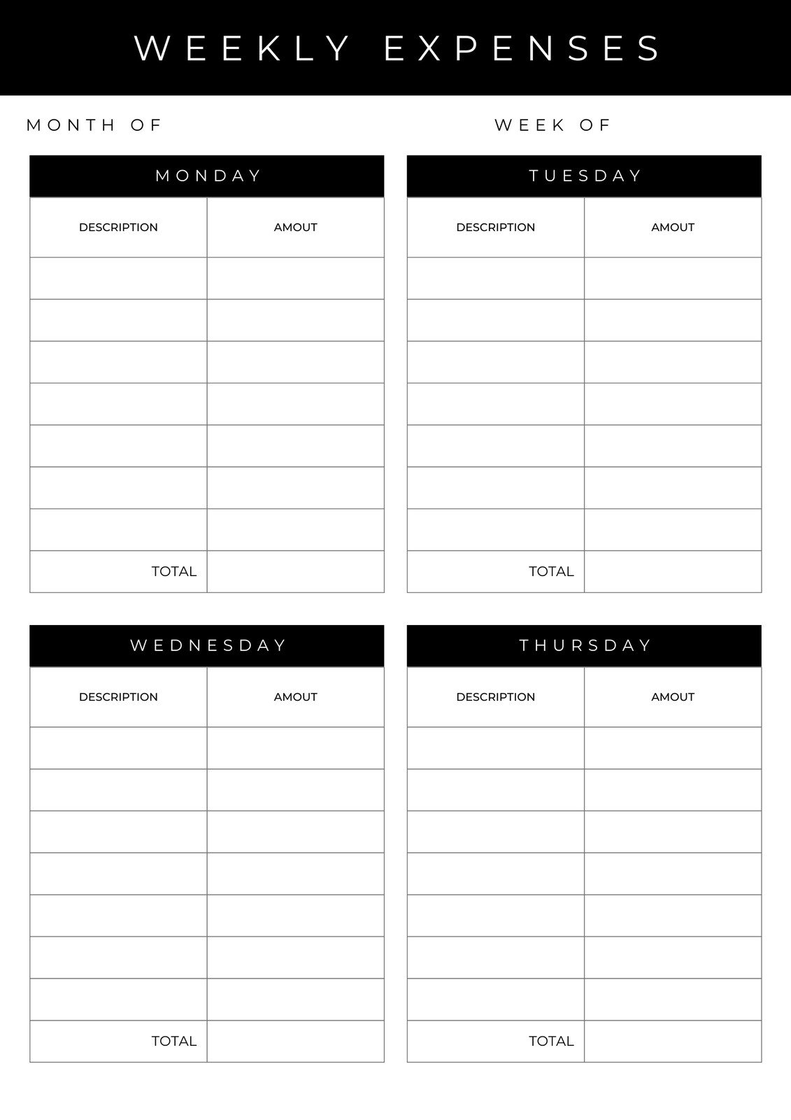 Free And Customizable Budget Templates Canva Free And Customizable Budget Templates Canva