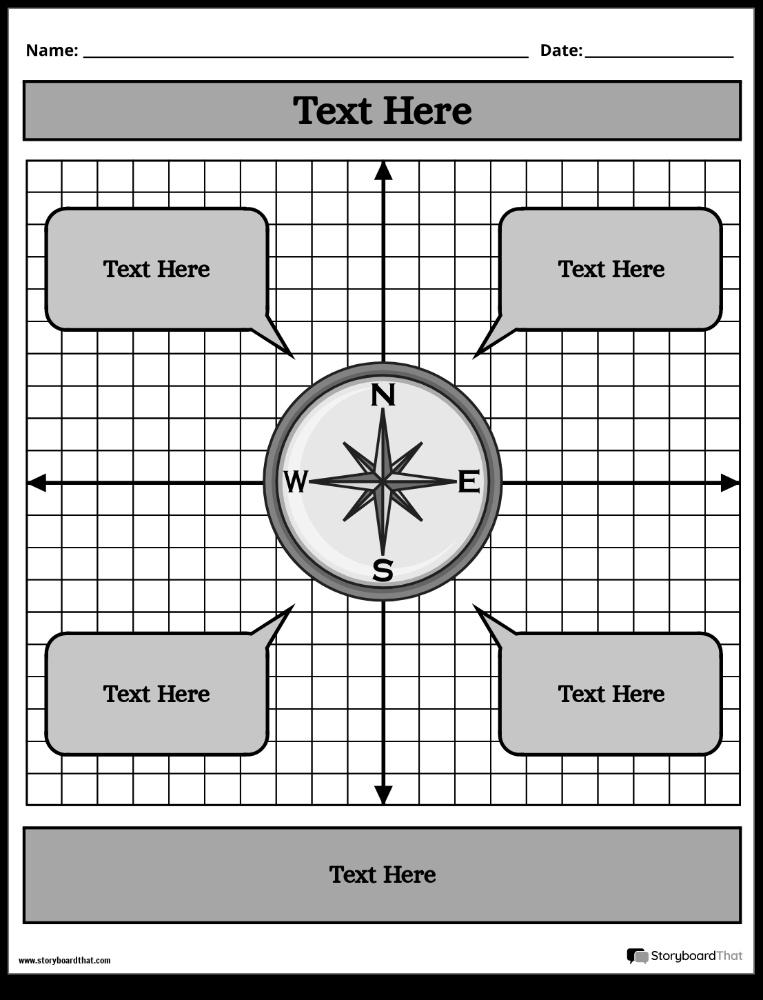 Free Cardinal Direction Worksheets Easy Custom Design Worksheets Library