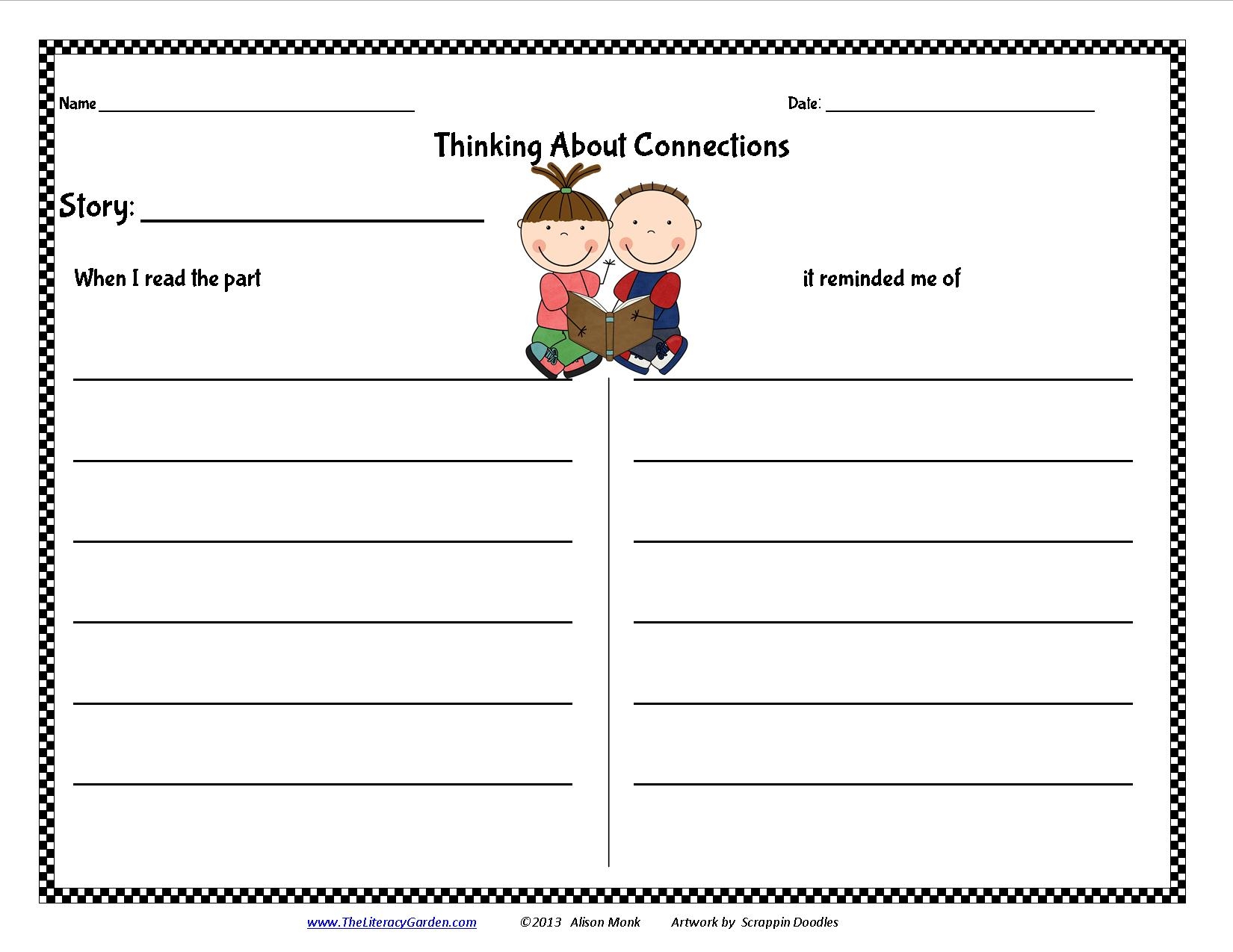 FREE Download Making Connections The Literacy Garden Wards Way Of Teaching Text Connections
