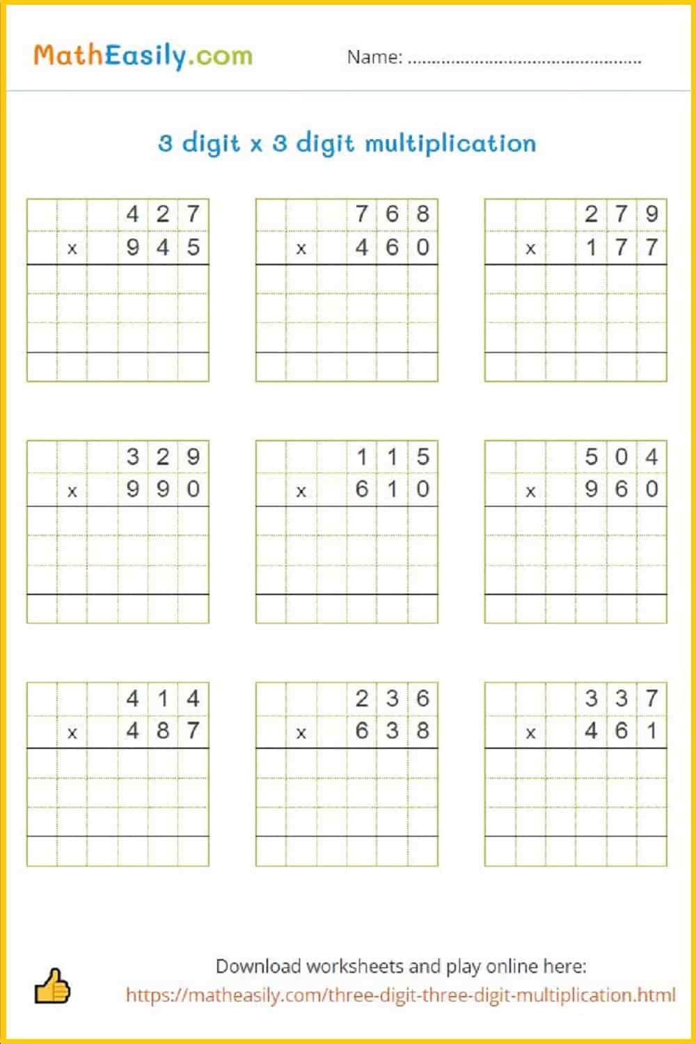 Free Printable Customizable Math Worksheets Canva