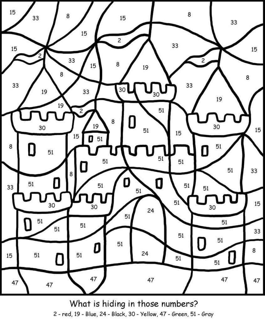 Free Printable Color By Number Coloring Pages Best Coloring Pages For Kids Free Printable Space Color By Number Worksheet