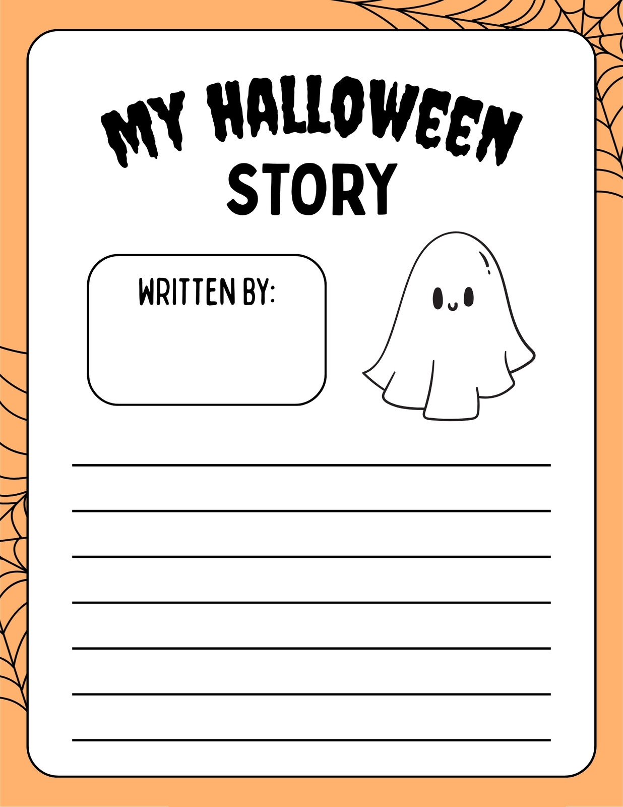 Free Printable Halloween Worksheet Templates To Edit Canva Halloween Worksheets And Stories 15 Free PDF Printables Printablee