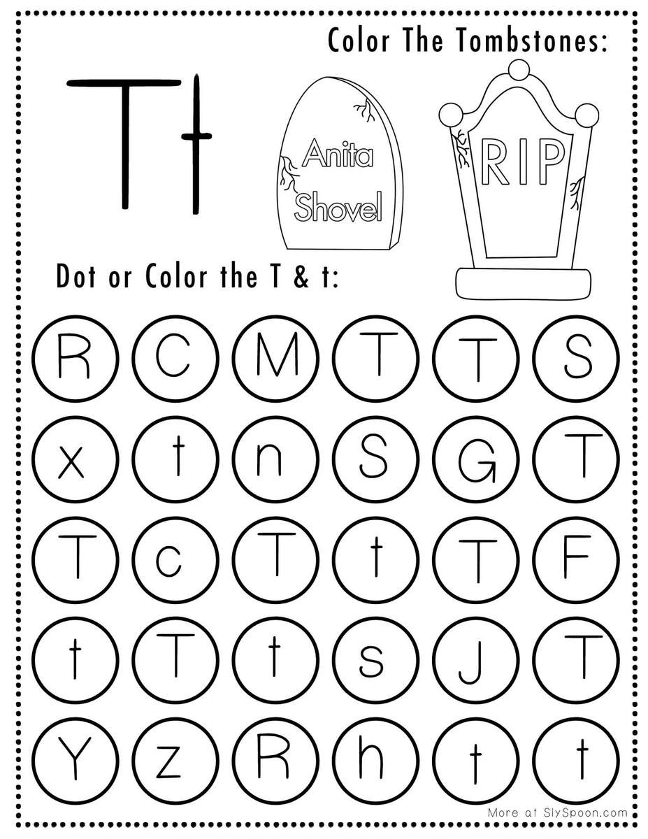 Free Printable Letter T Worksheets Sly Spoon Free Printable Letter T Worksheets Sly Spoon