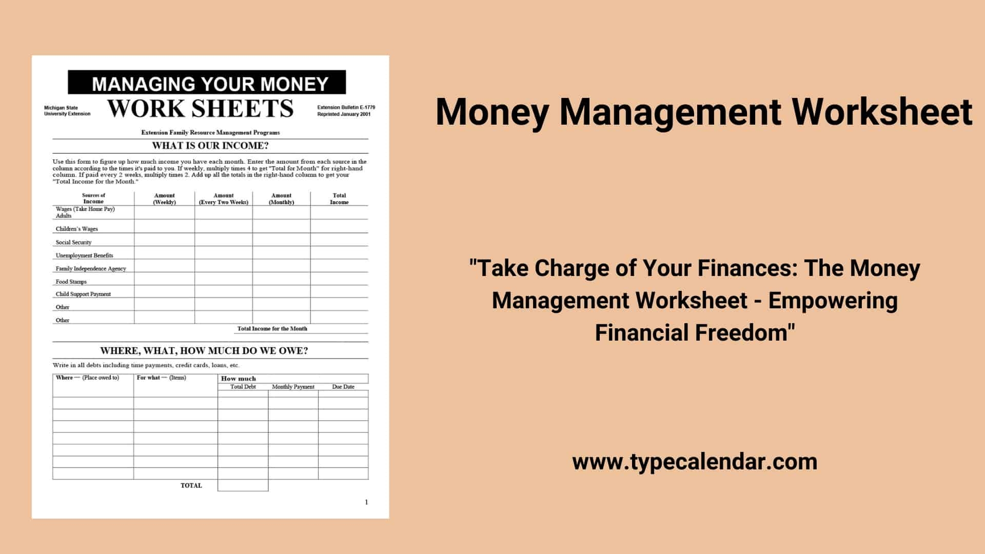 Kids Money Management PDF Printable Financial Report Money Worksheet PDF Kid Money Skills Financial Independence Financial Literacy Etsy