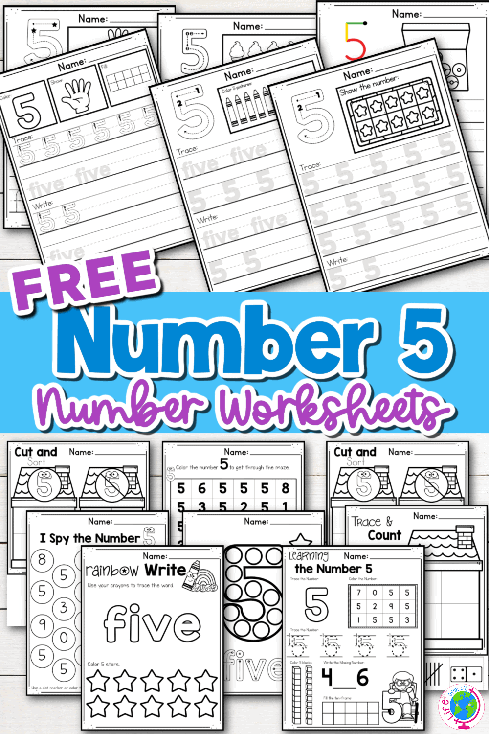 Adding 5 50 Questions Fun And Engaging 1st Grade PDF Worksheets Cazoom Math