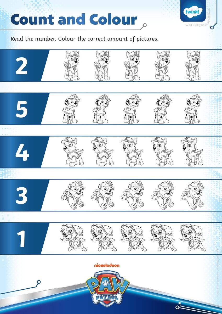 Free Printable Paw Patrol Coloring Pages Updated For 2023