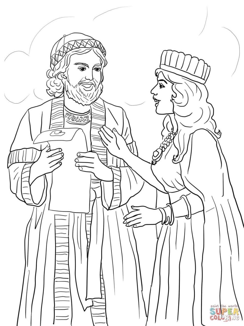 Free Printable Queen Esther Activity Sheets Printable Party Favors