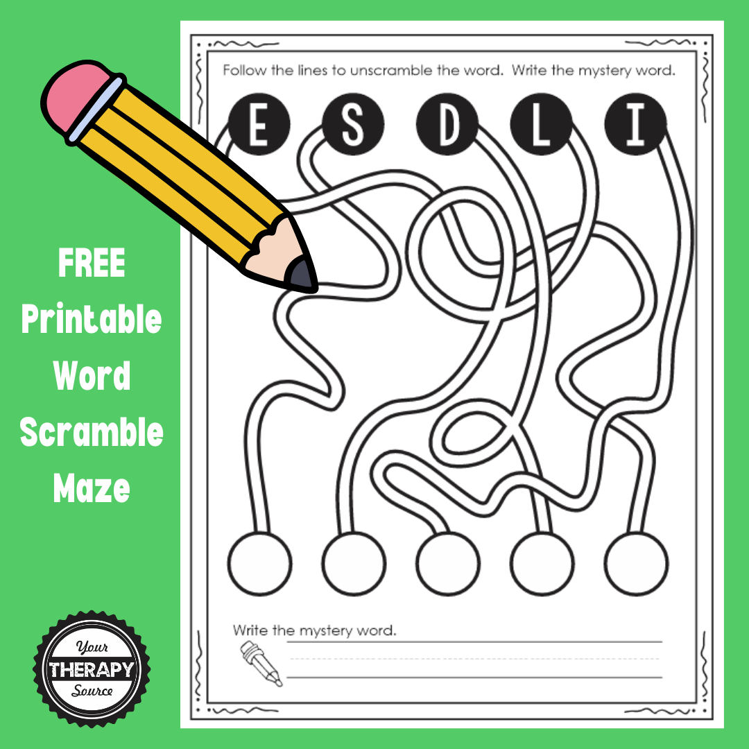 Penguin Visual Motor Activity Free Printable Your Therapy Source