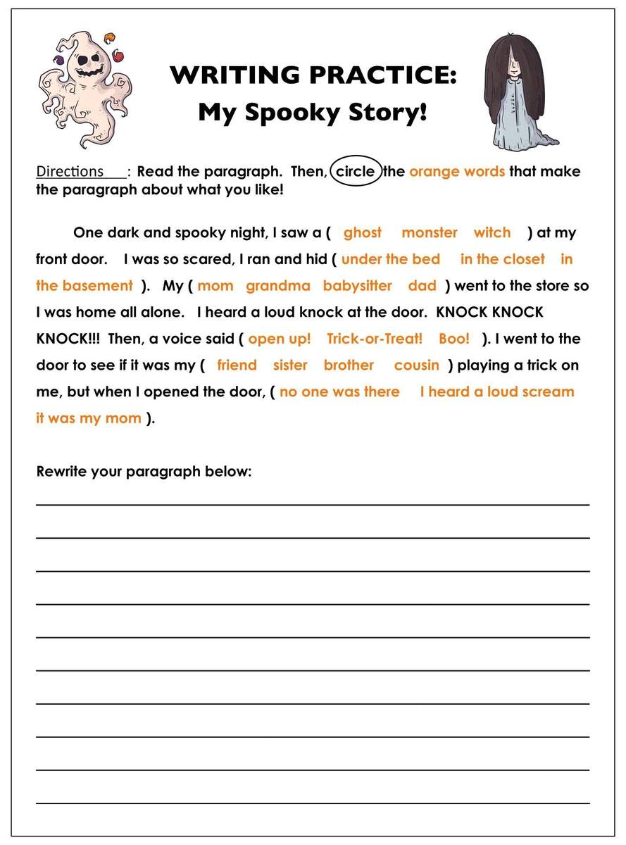 Halloween Worksheets And Stories 15 Free PDF Printables Printablee Halloween Worksheets And Stories 15 Free PDF Printables Printablee