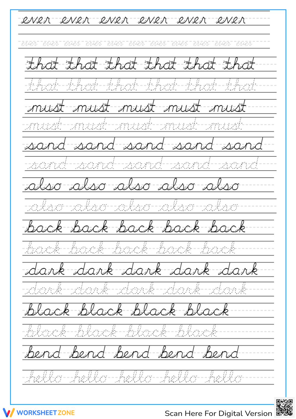 Handwriting Without Tears Worksheets Printable Handwriting Without Tears Worksheets Printable