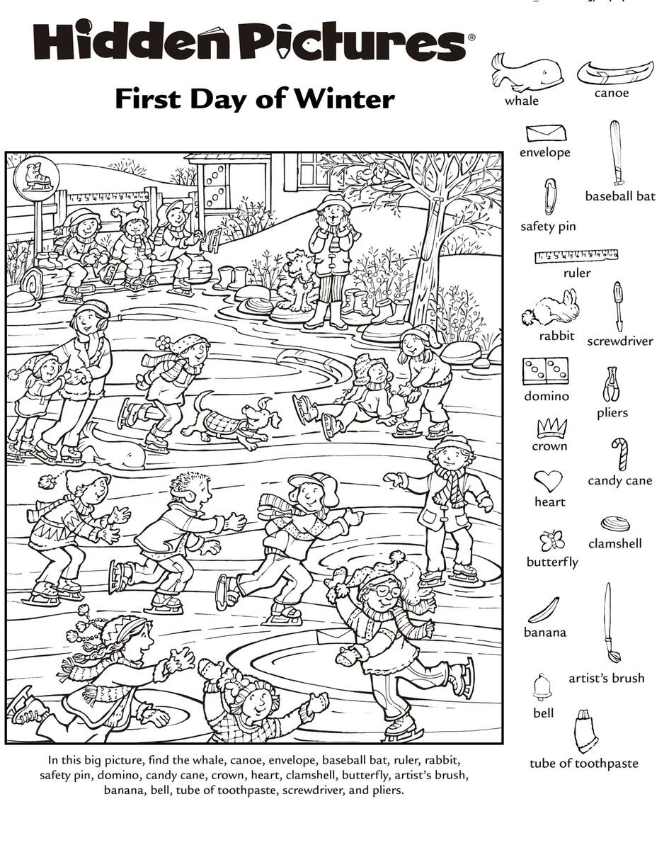Hidden Pictures Ocean Puzzles Highlights For Children Worksheets Library