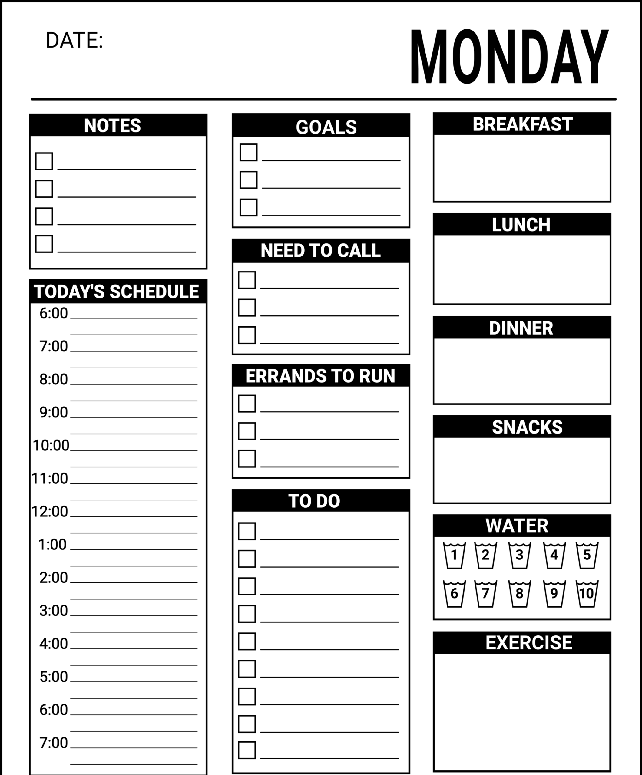 Free Time Management Templates Smartsheet