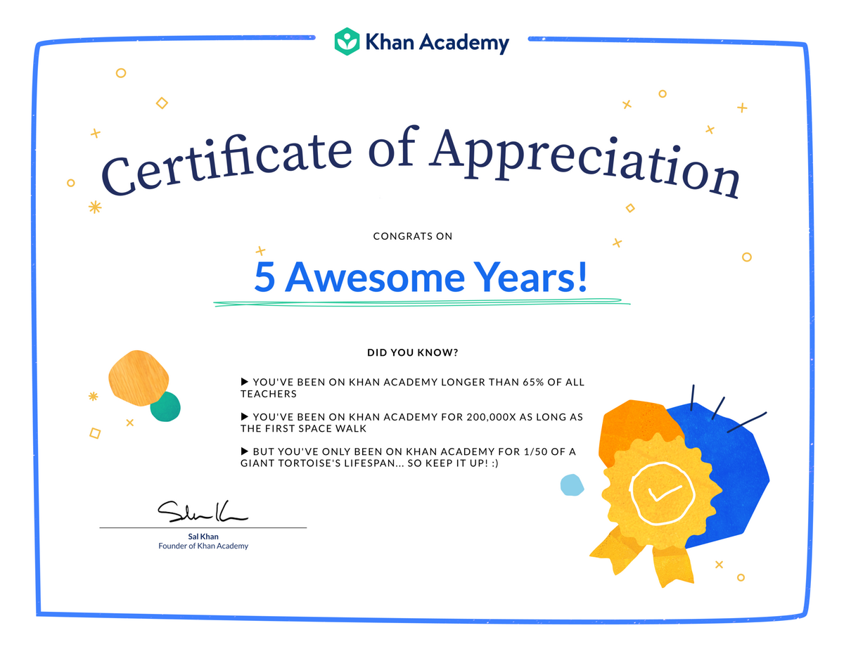 It S My 5th Khaniversary Khan Academy Blog